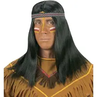 Finidi Indianenpruik Paulo met hoofdband