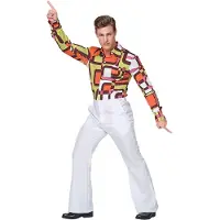 Widmann Mooie witte hippie broek heren