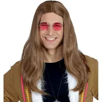 Finidi Pruik Hippie groovy dude