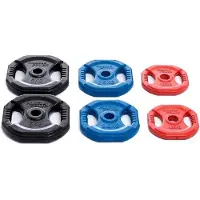 Muscle Power Aerobics Halterschijf - 30 mm - 5 kg - Zwart - Per stuk