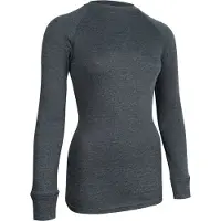 Heat Keeper Thermoshirt Dames - Kleur Grijs - Lange Mouw - Maat L
