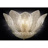 Novaresi Wandlamp GRECIA, dimbaar, helder / transparant, Woon-/ Eetkamer, Glas, Modern, wandlamp