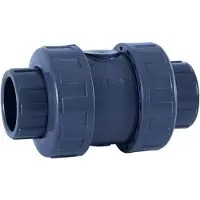 Cepex 22080 Pvc-u Ø32 Terugslagkleppen Bal Serie Epdm O-ringen Oplosmiddel Socket