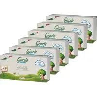 Grazie Natural - Recycled drank karton - 3-laags - 80 tissues - 6 doosjes (480 tissues)