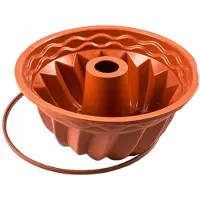 Silikomart Kougelhopfvorm - - 20.250.00.0065 - Silicoon - 22 cm - 2,2 L - Rood