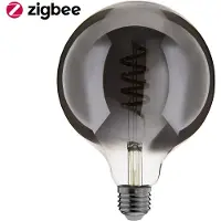EcoDim Smart lamp E27 | Globe G125 | Smokey | 2000-4000K | Zigbee | 5W