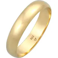 Elli - Elli Ringen Dames Basis Band Ring Klassiek in 925 Sterling Zilver