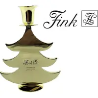 Fink Vergulde Kerstboom Kandelaar 15 cm