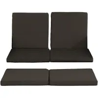 CLP Set van 3 kussenslopen Sofa Ancona antraciet