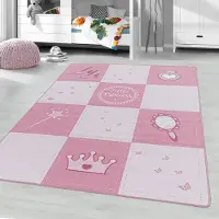 Muratap Play vloerkleed kinderkamer little princess laagpolig 120x170 cm