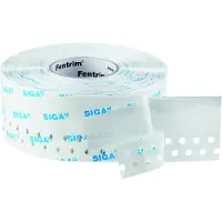 Siga Fentrim 20 - 100 mm – 15/85 mm x 25m - Extreme lijmkracht over het gehele vlak - Voorgevouwen 15 mm, zonder scheidingsstroken