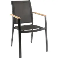 Gescova 95075 Bilbao Stapelstoel Zwart