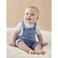 Noukie'S - Jeans salopette - Zomer - 9 maand / 74