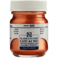 Talens Gouache Verf 805 Koper 50 ml - Extra Fijne Kwaliteit