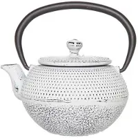 C&T Theepot gietijzer met filter Takara 0,35 l crème