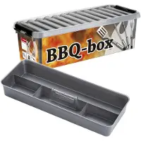 Sunware Q-line BBQ-box 9,5 liter metaal/transparant |