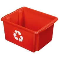 Sunware Kringloopbak Nesta, 32 l, L 455 x B 360 x H 240 mm, rood
