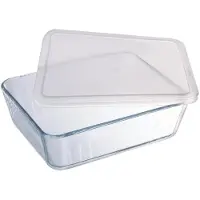 Pyrex Cook &amp; Store schaal met deksel - 22 x 17 cm