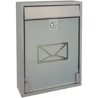 Toolland Brievenbus - (Gegalvaniseerd staal, Zilver)