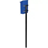 Toolland Brievenbuspaal | (Gegalvaniseerd staal, Zwart)