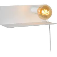 Lucide wandlamp Sebo wit 1x40W