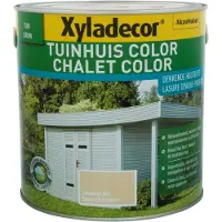 XYLADECOR Tuinhuis Color dekkende Houtbeits landelijk wit 2,5 l