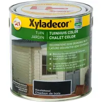 XYLADECOR Tuinhuis Houtbeits houtskool 2,5 l