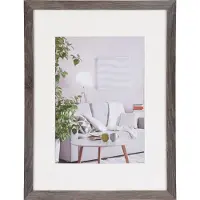Henzo Fotolijst Modern 30x40cm grijs grijs Hout Fotolijst