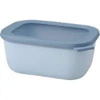 Mepal - Multikom Cirqula vershouddoos - 1500 ml - Rechthoekig - Nordic blue