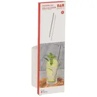 Cosy & Trendy Rietjes recht 21,4 cm grijs 20 stuks