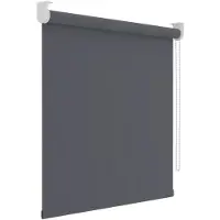 Decosol Rolgordijn verduisterend 150x190 cm antraciet