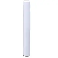 Newgarden Fity 160 - buiten vloerlamp - Ø 19 x 160 cm - 20W LED incl. - IP65 - wit - koel witte lichtkleur