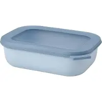 Mepal - Multikom Cirqula vershouddoos - 1000 ml - Rechthoekig - Nordic blue