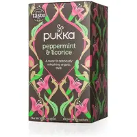 Pukka 3x Biologische Thee Peppermint Licorice 20 stuks