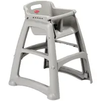 Rubbermaid Professionele Kinder eetstoel Grijs