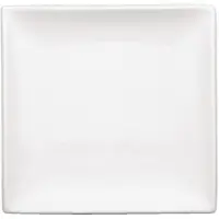 Olympia Wit vierkant bord 18 cm (stuks 12)