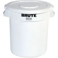 Rubbermaid Brute Container - Rond - 75,7 l - Wit
