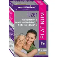 Mannavital IJzer Platinum Capsules