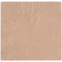 Vegware composteerbare ongebleekte cocktailservetten 24cm