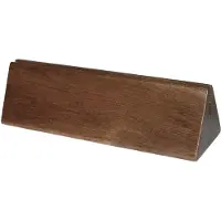 Olympia acaciahouten menukaarthouders (10 stuks), 4,2(h) x 15(b) x 4,6(d)cm
