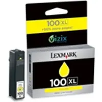 Lexmark 14N1071 inkt cartridge geel hoge capaciteit nr. 100XL (origineel)