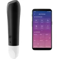 Satisfyer - mini vibrator - waterdicht - zwart