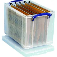 Really Useful Box – 19L – Transparant – 10 Hangmappen