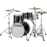 Yamaha SBP8F3 Stage Custom Bop Raven Black 3-delige shellset