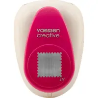 Vaessen creative Pons - Figuurpons - Postzegel - 4,5 x 4,5 cm