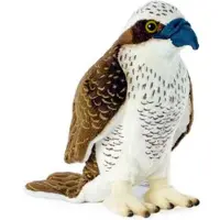 Living Nature pluche knuffel visarend - zachte vogel knuffel.