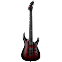 ESP E-II Horizon FR-II See Thru Black Cherry Sunburst elektrische gitaar met koffer