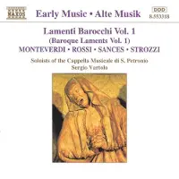 OUTHERE Capella Musicale Di San Petronio - Lamenti Barocchi 1 (CD)