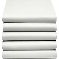 Cinderella Hoeslaken Basic Katoen 40cm Hoekhoogte - ivoor 180x210cm