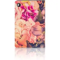 B2Ctelecom Samsung Galaxy Tab A8 2021/2022 Tablet Cover Bosje Bloemen
